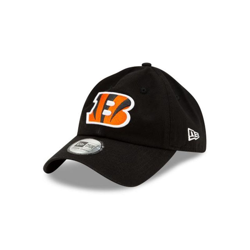 NFL Cincinnati Bengals Casual Classic Adjustable (GHP1983) - Black New Era Caps